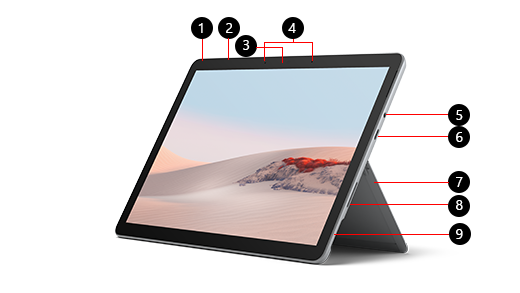 Microsoft Surface Go 2. Photo credited to microsoft.com.
