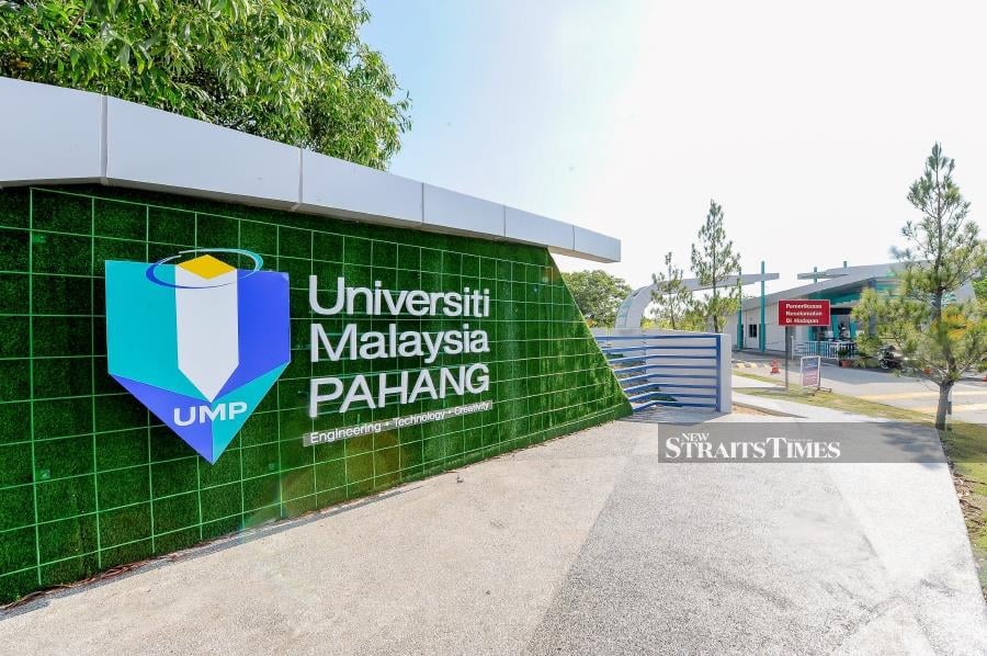 Universiti Malaysia Pahang Al-Sultan Abdullah. Photo credited to New Straits Times website.