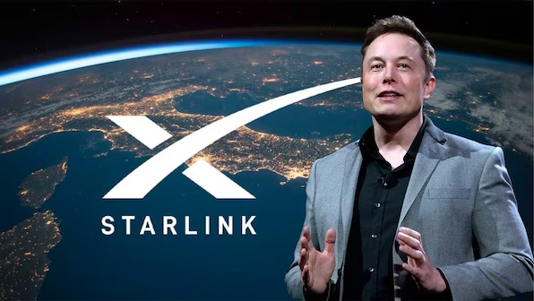 Starlink is delevoped by Elon Musk, CEO of SpaceX. Photo credited to firstpost.com.