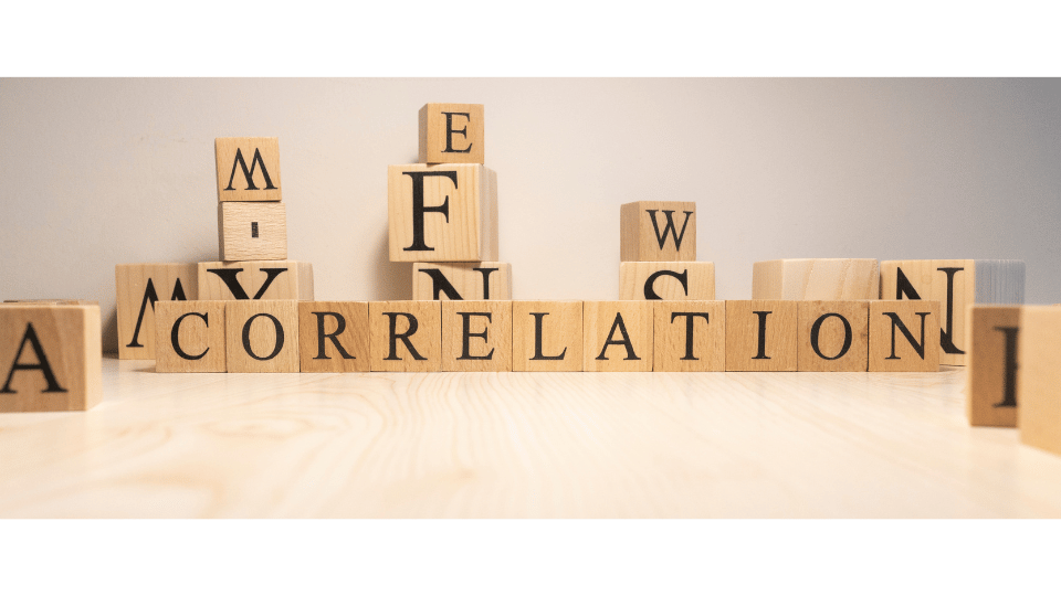 Correlational research originated from the term correlation because it fundamentally examines the statistical association or link between two or more variables, without establishing causation.