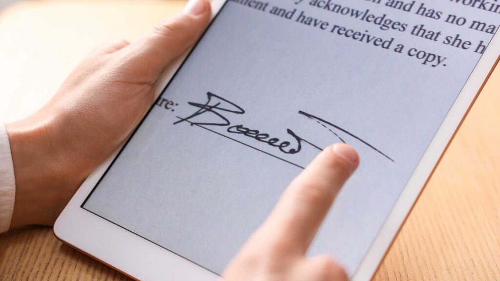 In Industrial Revolution 4.0, digital signatures secure IoT and blockchain-based supply chains by ensuring data integrity and accountability in automated systems.